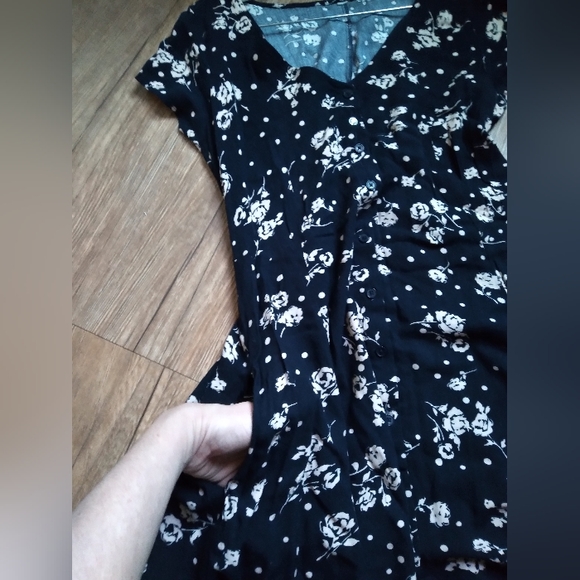 NWOT corset draw pocket dress - Picture 12 of 13